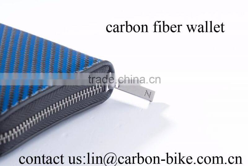 MeyerGlobal Hot sellng fashion carbon fiber products high capacity purse wallet direct factory MG-CH-009