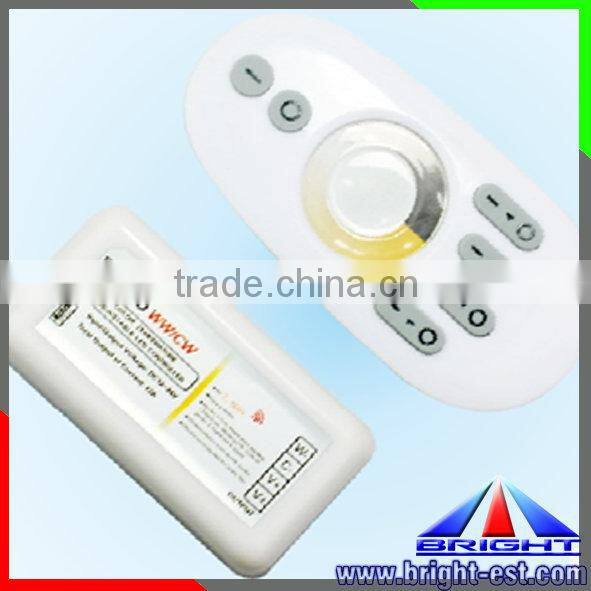 2015 HOT!!! RF 2.4G touch dimmer, white, WW+CW, RGB, RGBW led light dimmer with remote