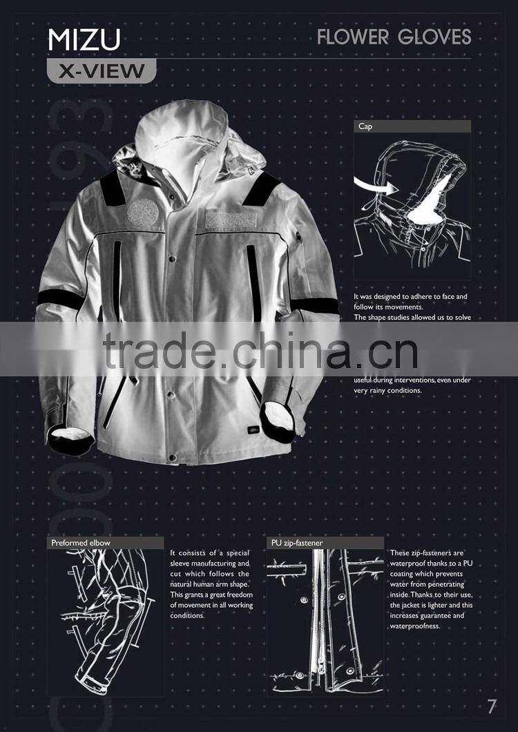 EN 343 gore-tex high performance waterproof and breathable safety workwear