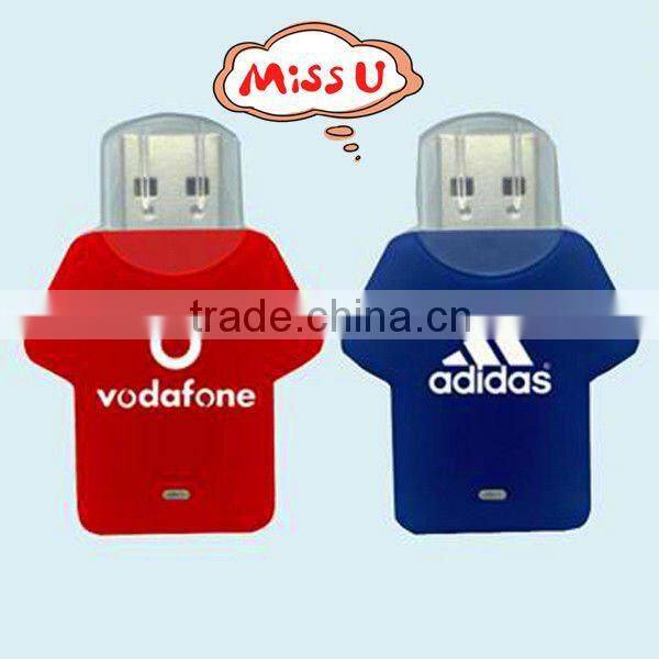 T-shirt shape USB flash drivers