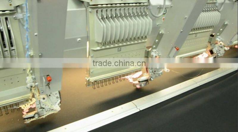 Ribbon device for embroidery machine two functions