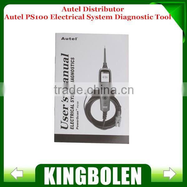 2014 Newest released Original auto diagnostic autel PowerScan PS100 Electrical System tester PS 100 PS-100