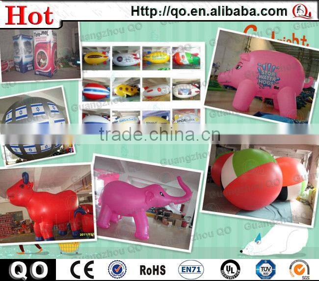 Giant custom standing inflatable beaver cartoon for promotional