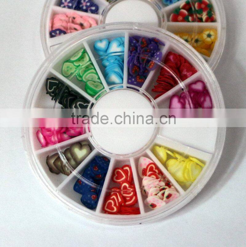 Various Design Nail Wheel Cheap Price Nail Art Decoration Box