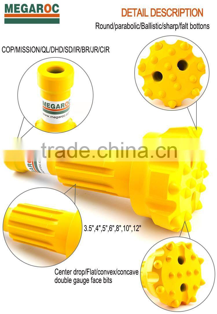 ST68 rock drill bits set