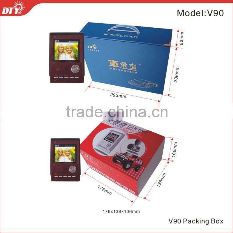 hd portable car dvr camcorder, V90