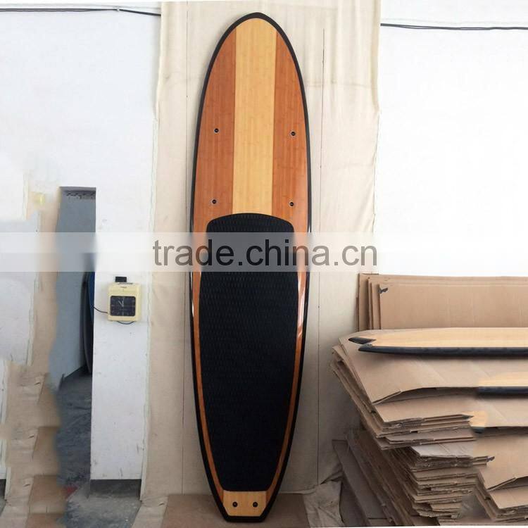 alibaba gold supplier Epoxy fibergalss wood sup stand up paddle boards sale