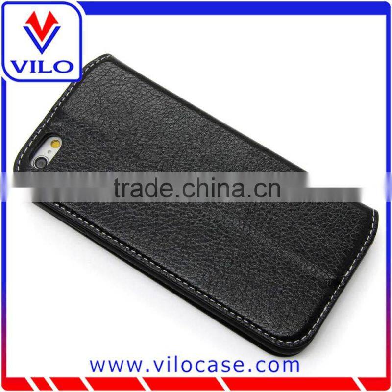 various colors combo Leather flip case for iphone 6s with card slot