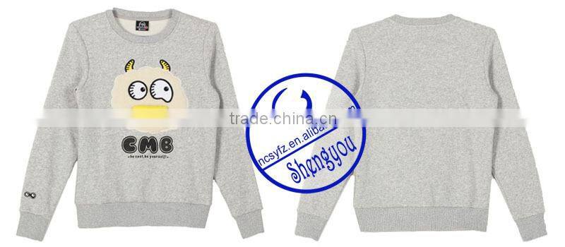 2015 Custom Quality Mens Pullover Sweatshirts with Printed