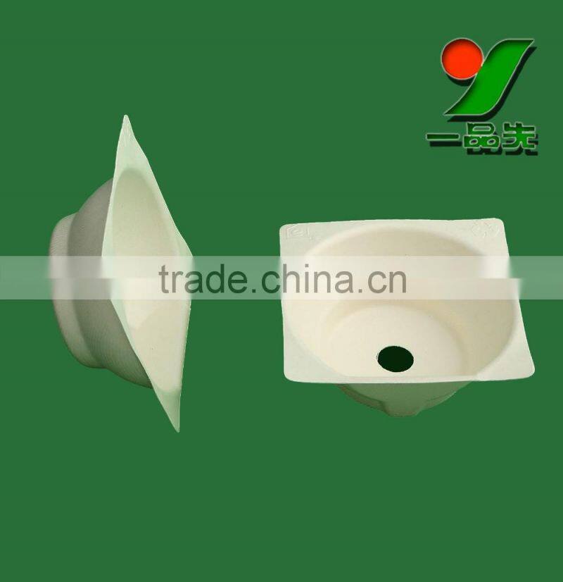 Wholesale Supplier of Environmental friendly Flexible Recyclable Wet Pressing Bagasse Molded Pulp Wine Glass Packaging Boxes