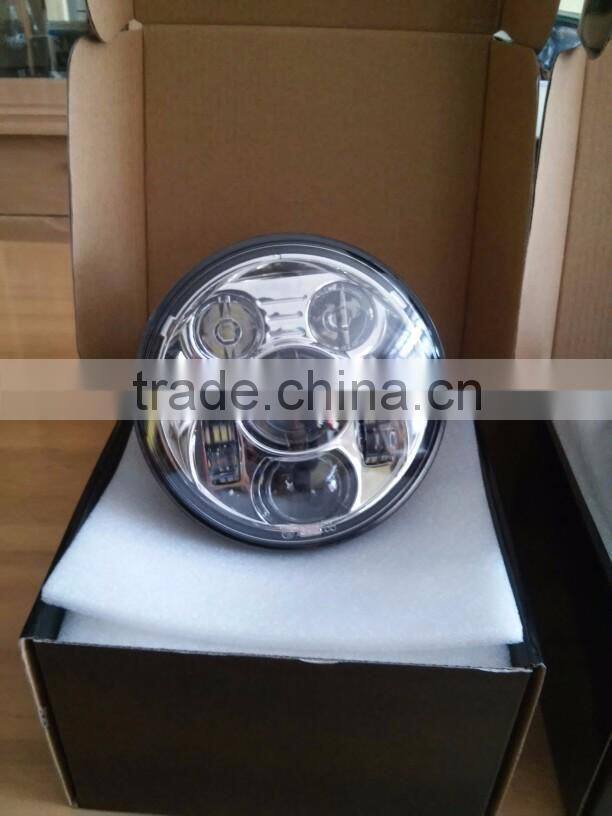 For Harley Dyna , Sporter And Triumph Rocket III 5 3/4" Daymaker Harley Headlights 5.75 Inch