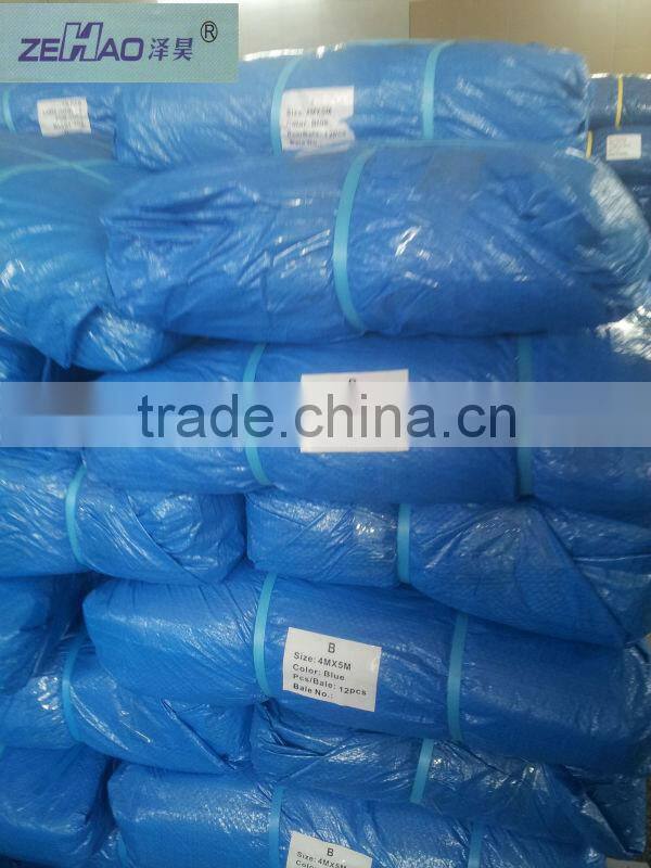 blue color pe tarpaulin&65gsm pe tarpaulin&covers for drying crops