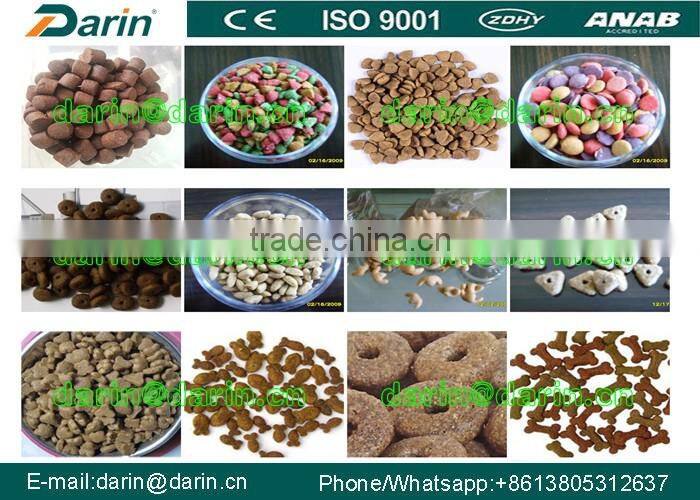 German Motor Dry Pet Food Processing Line Kibble Dog Food Extrusion Machine Fish Feed Pellet Manufacturing Equipment