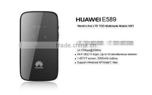 Brand new Unlock 4G LTE Cat4 LTE pocket wifi Router Huawei E589