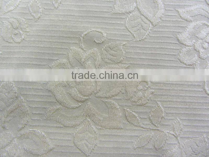 flower pattern jacquard nylon elastic fabric