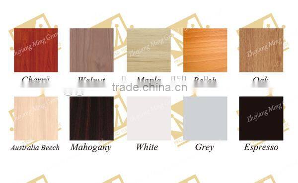 Hot Sale Laminate Narrow Bookcase Light Color Free Unit Bookcase MFC Display Cabinet