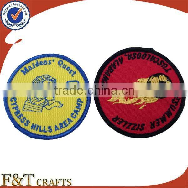 OEM factory cheap wholesale companyfabric logo patch