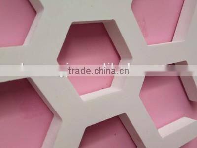 School dormitory Exquisite White Snowflakes Stick Shelf Wall Decoration New Design