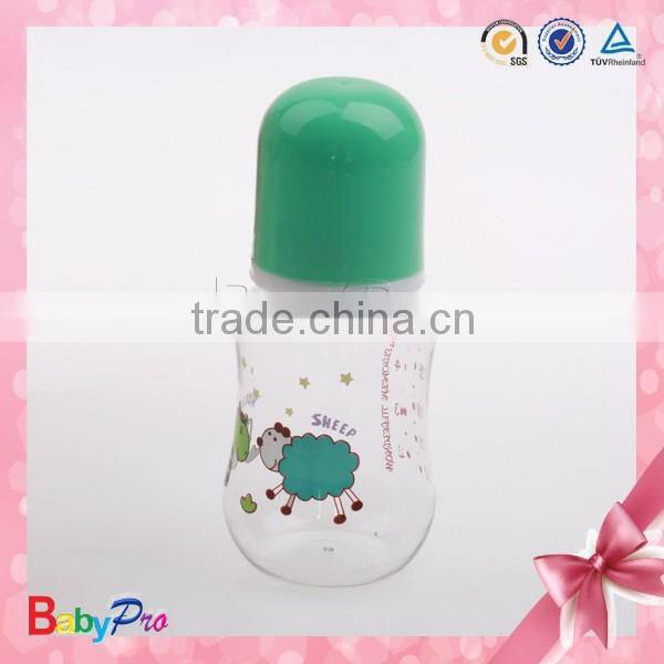 2015 Hot Sale New Design Big Size Plastic Baby Feeding Bottle