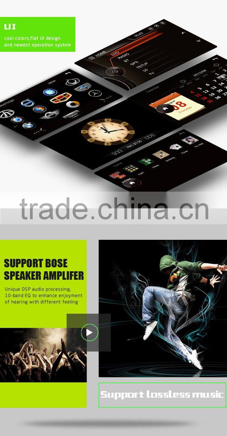 7'' 1Din Car Navigation GPS Car Radio for Bmw E39 With Original UI with all-in-one functions DJ7061