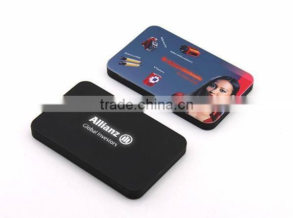 LED light portable charger power bank slim