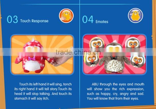 Audio Pet Owl can talk with children,singing and dancing 2014 NEW Arrival