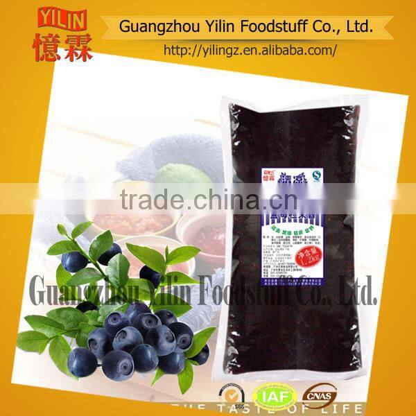 Wholesale delicious 1.2kg blueberry jam