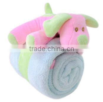 stuffed monkey blankets/Professional design stuffed animal toy soft plush monkey baby toy holding a blanket