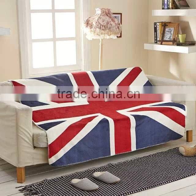 Super soft full size Flannel printed blankets for baby