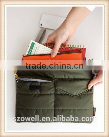 Portable multifunctional bag laptop sleeve lady handbag