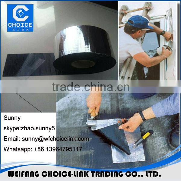 Aluminum foil adhesive tape for sealing