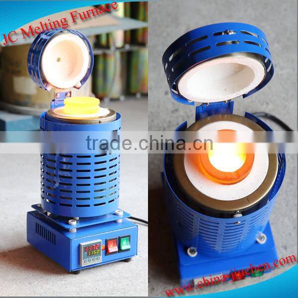 JC-K-220-1 2kg Mini Handheld Mini Electric Melting Furnace
