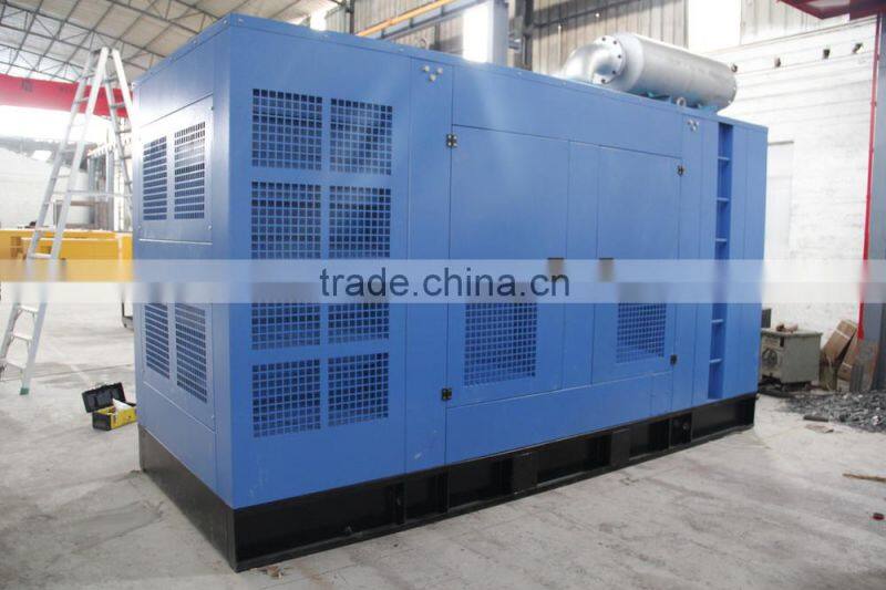 2015 hot sale with cummins engine silent diesel generator 500kw with Global Warranty