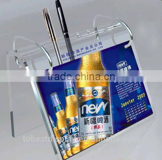 wholesale Best sale modern design acrylic table stand menu holder