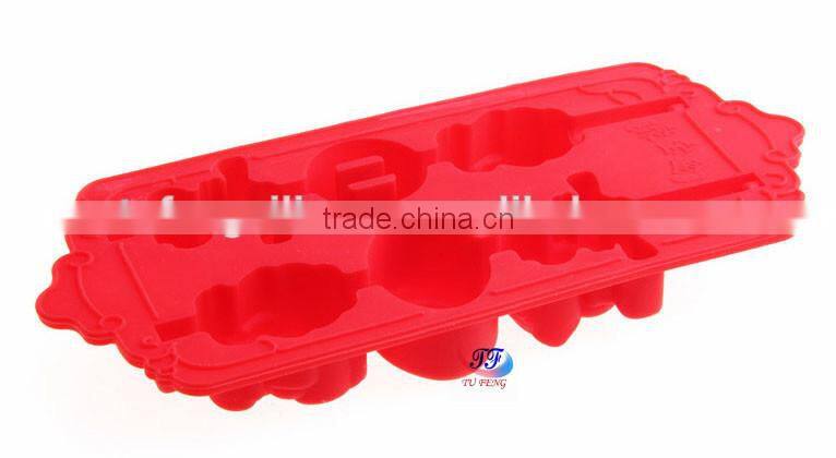 Wholesale High Quality Money God Shaped Silicone Ice Cube Tray