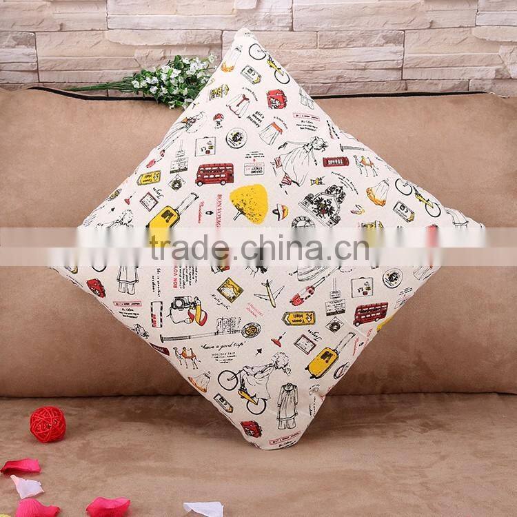 The Train Car Ready Made Sofa Cushion Cover