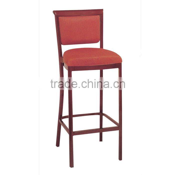 G-005 1.1m aluminium bar chairs for restaurant