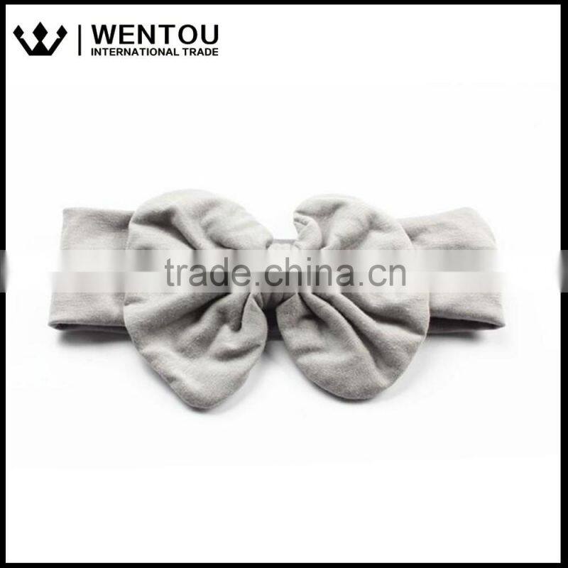 New Cotton Bow Stretch Turban Knot Baby Headwrap
