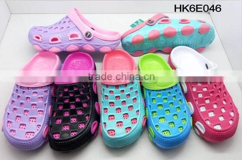 2016 colorful eva clogs sandals shoes for kids