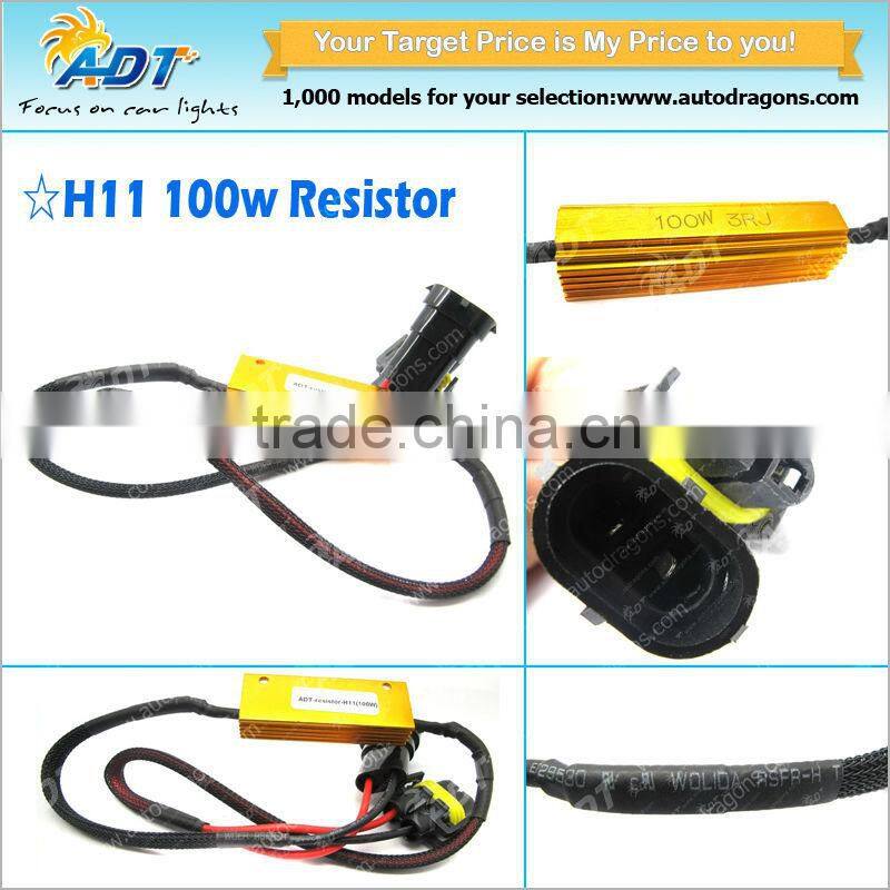 H11 100w auto car LED resistor