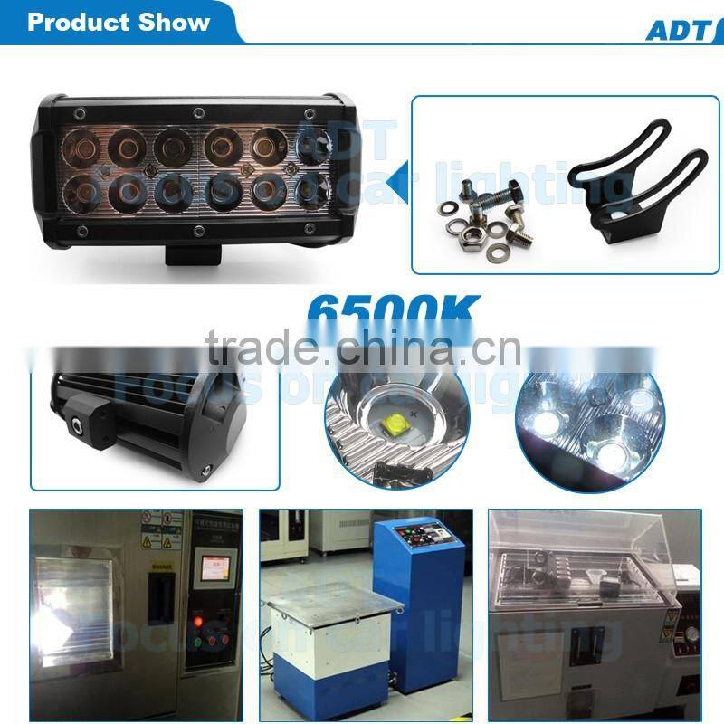 7Inch 36W CR-EE LED Work Light Flood Lamp Bar Driving Offroad 12-30V ATV SUV
