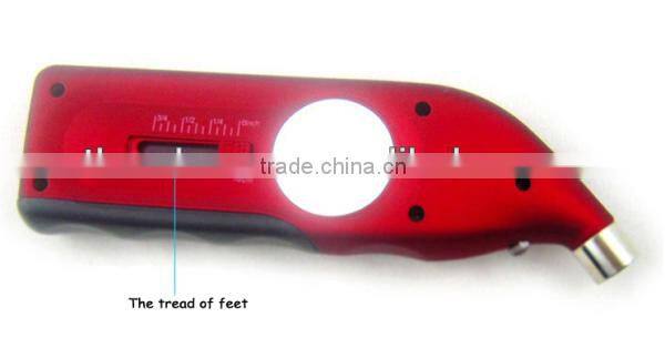 150psi Solar Energy Digital Tire Pressure Gauge with Depth Ruler Tire Tread