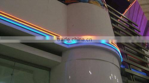 150' spool 12v hotsale green mini led neon flex rope lights 8*16mm for outdoor decoration