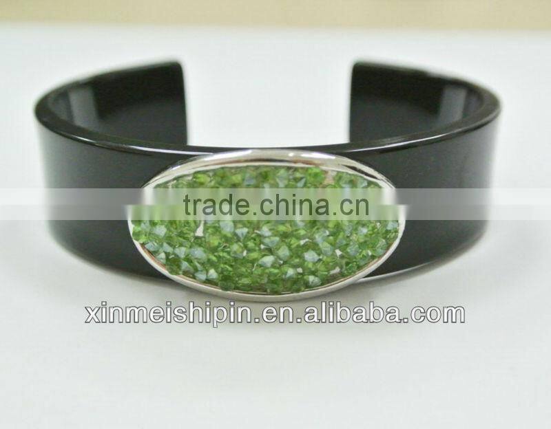 New Design Fashion Adhesive Crystal & Bracelet bangle NE004
