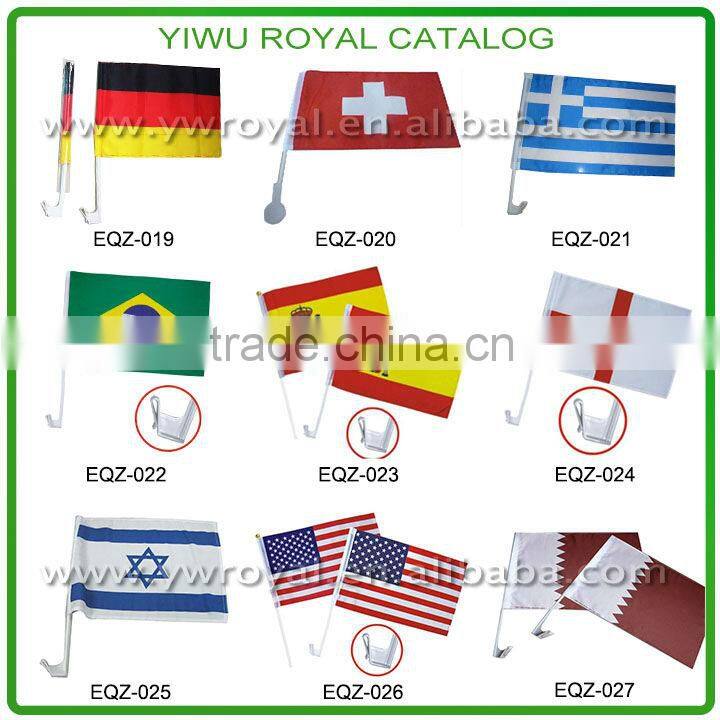 Cheap Greece National Polyester Window Hood Car Flag