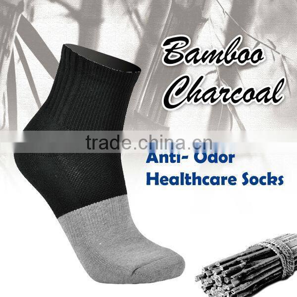 Grey Mens Ankle Socks
