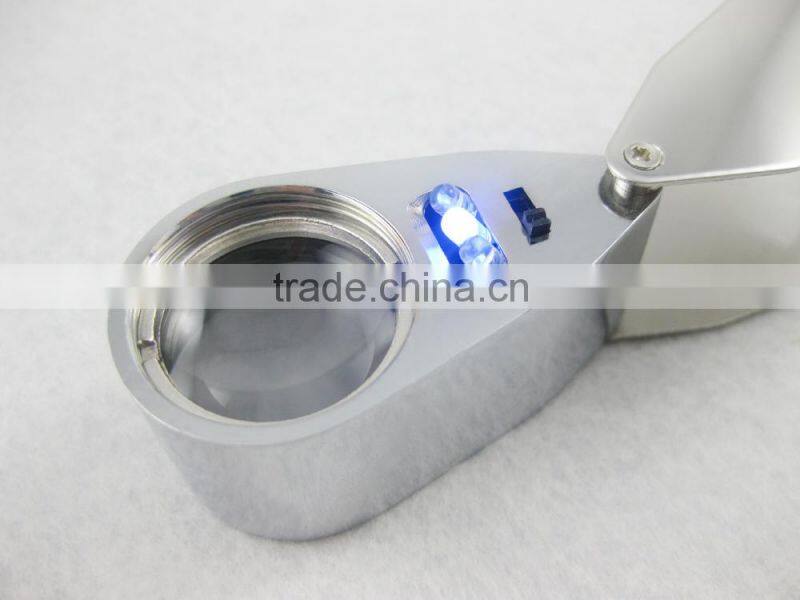 Loupe 40 x 25mm Glass Jewellery Magnifier