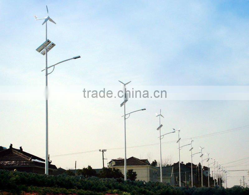 LED Street light W-Solar hybrid Lamp System24v
