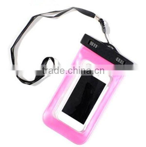 Bottom price professional low-cost cell phone pvc waterproof bag