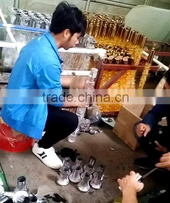 hotel staircase for crystal stair and acrylic stair handrail